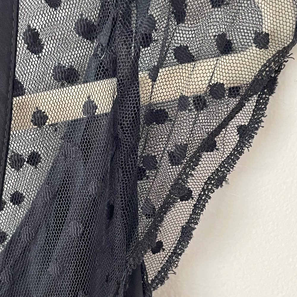 Anthropology Viola Black Midi Dress - Picture 6 of 10